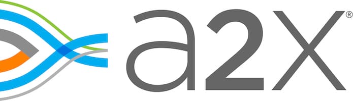 A2X logo