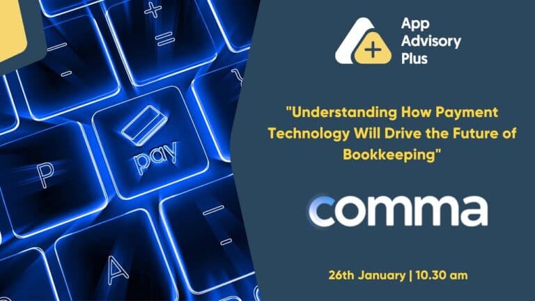 Comma - App of the Month logo