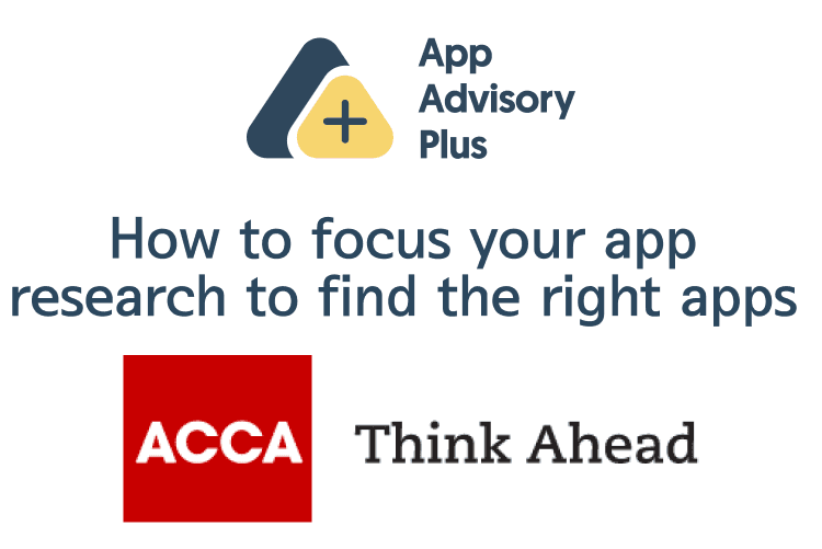 On-Demand ACCA Webinar: How to focus your App Research to Find the Right Apps logo