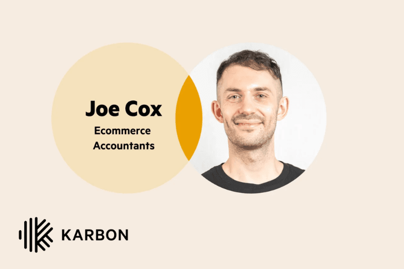 E-commerce accounting - Finding fulfillment in the challenges with Joe Cox logo