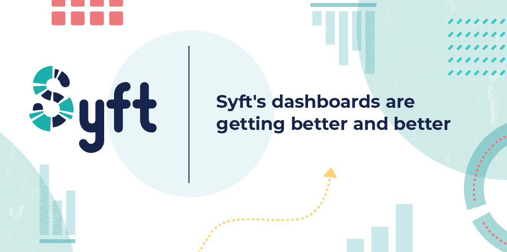 Syft's dashboards are getting better and better 🙌 logo