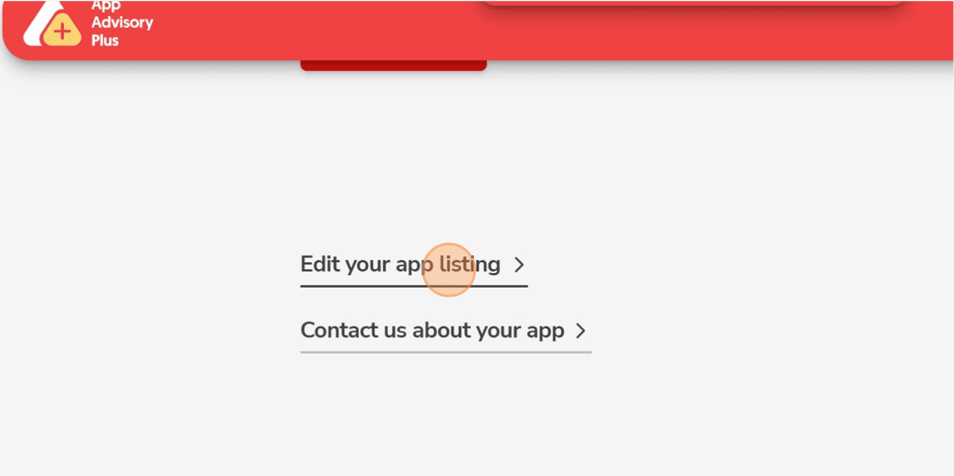 App Advisory Plus Partners: How to edit your App listing image