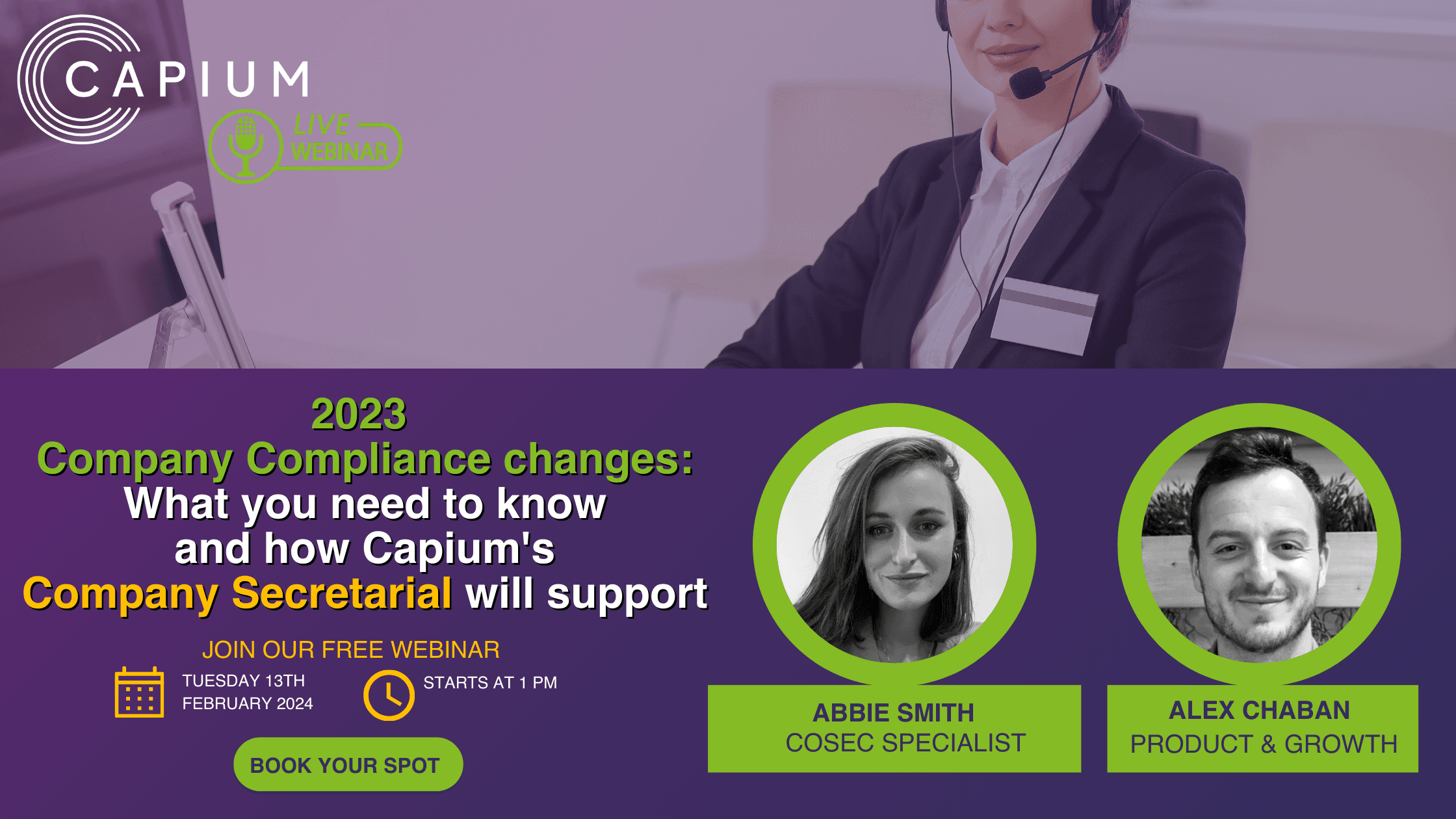 2023 Company Compliance changes: What you need to know and how Capium's Company Secretarial will support logo