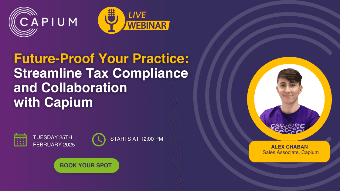 Future-Proof Your Practice: Streamline Tax Compliance and Collaboration with Capium logo