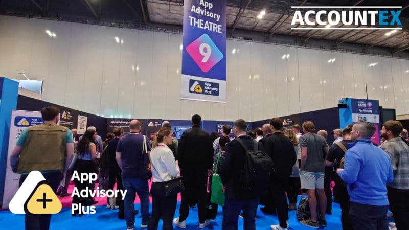 Thank You for Joining App Advisory Plus at Accountex London 2025! logo