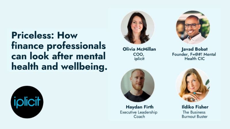 Mental health tips every finance professional should know logo