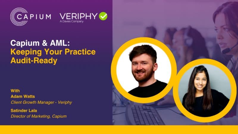 Capium & AML: Keeping Your Practice Audit-Ready logo