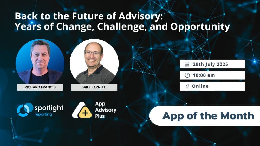 Back to the future of advisory: Years of change, challenge, and opportunity logo