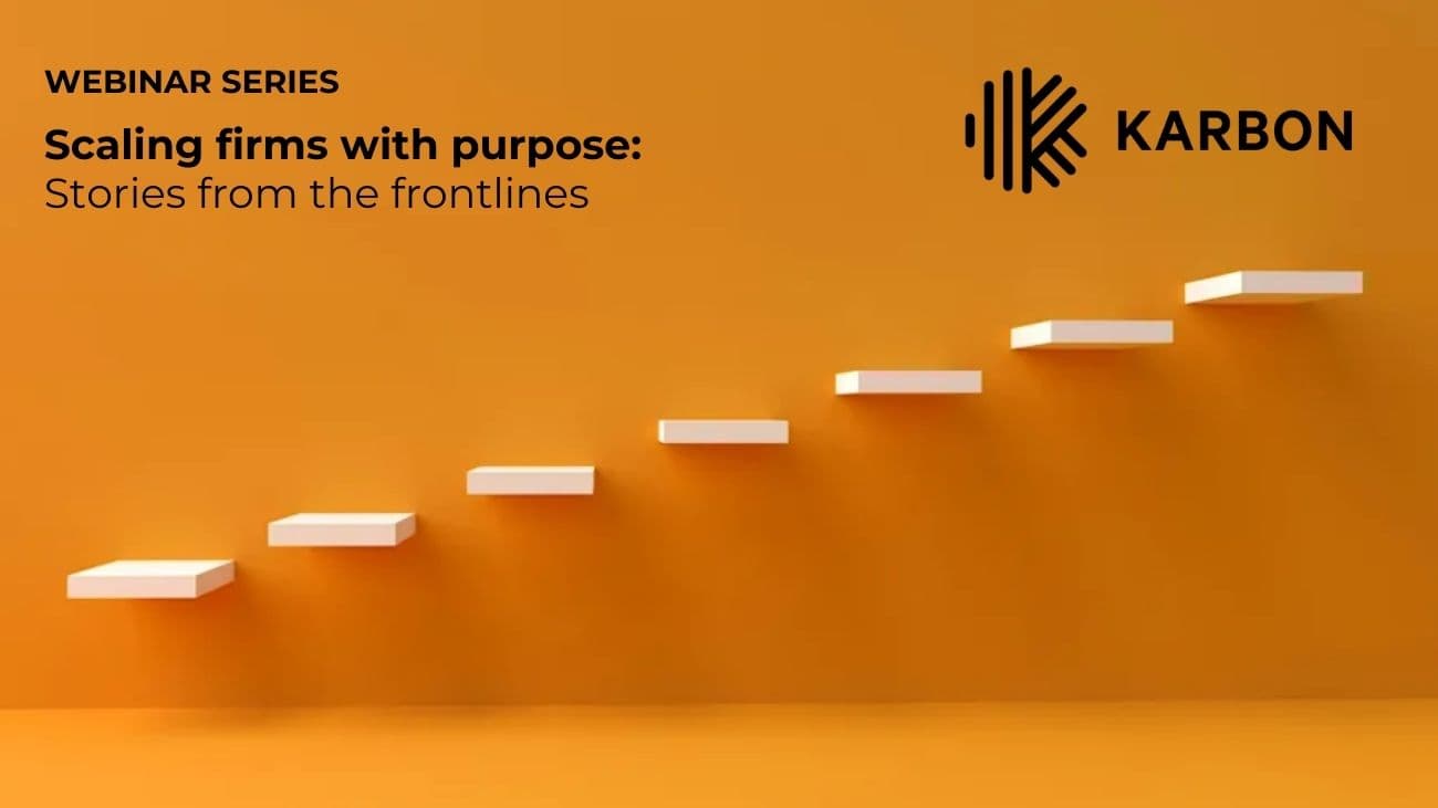 Scaling firms with purpose: Stories from the frontlines logo