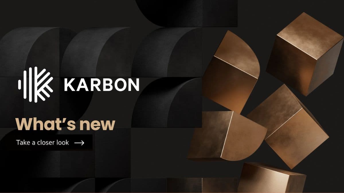 Karbon - August Release Notes logo