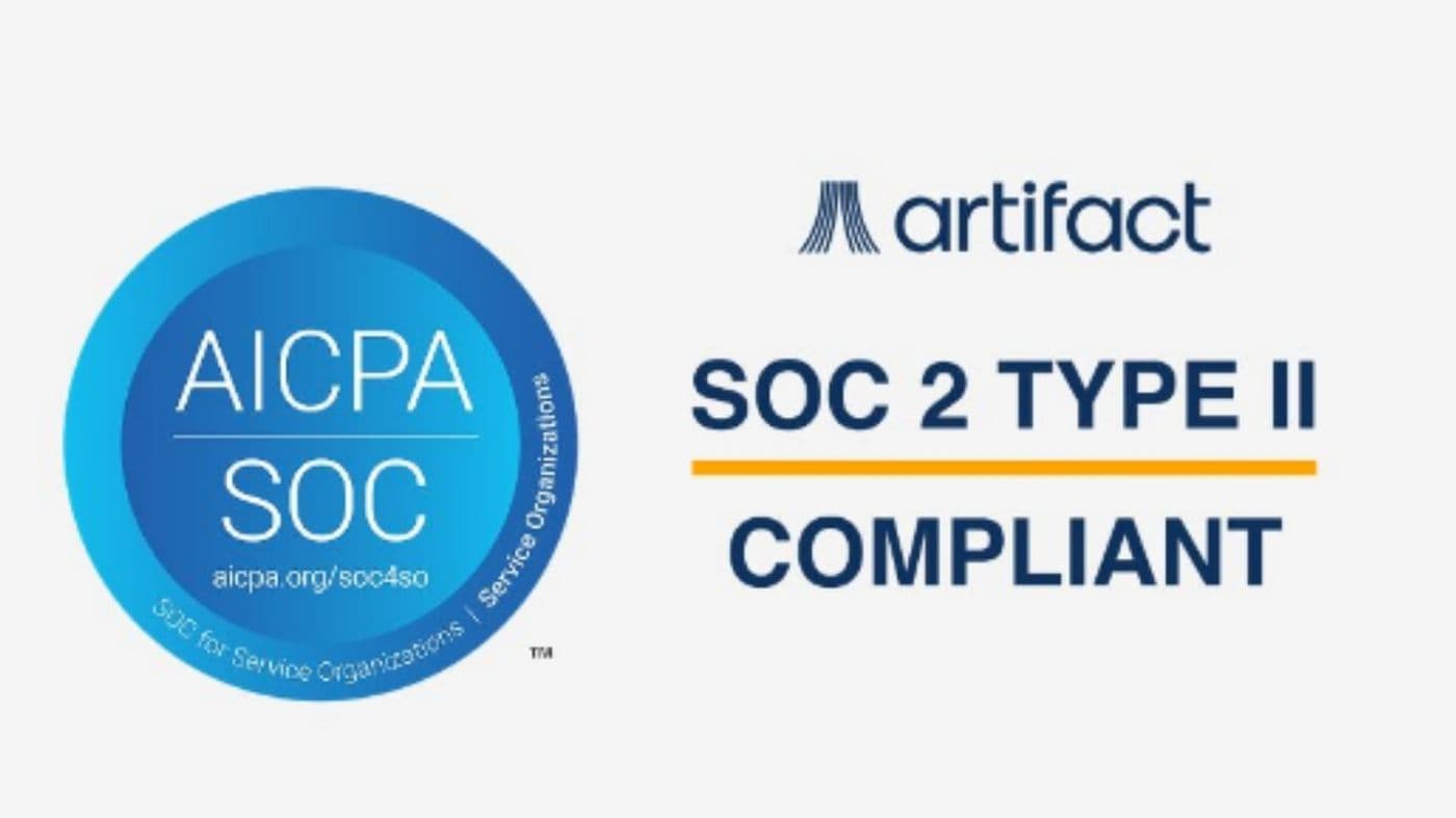 Artifact AI is officially SOC 2 Type II compliant image