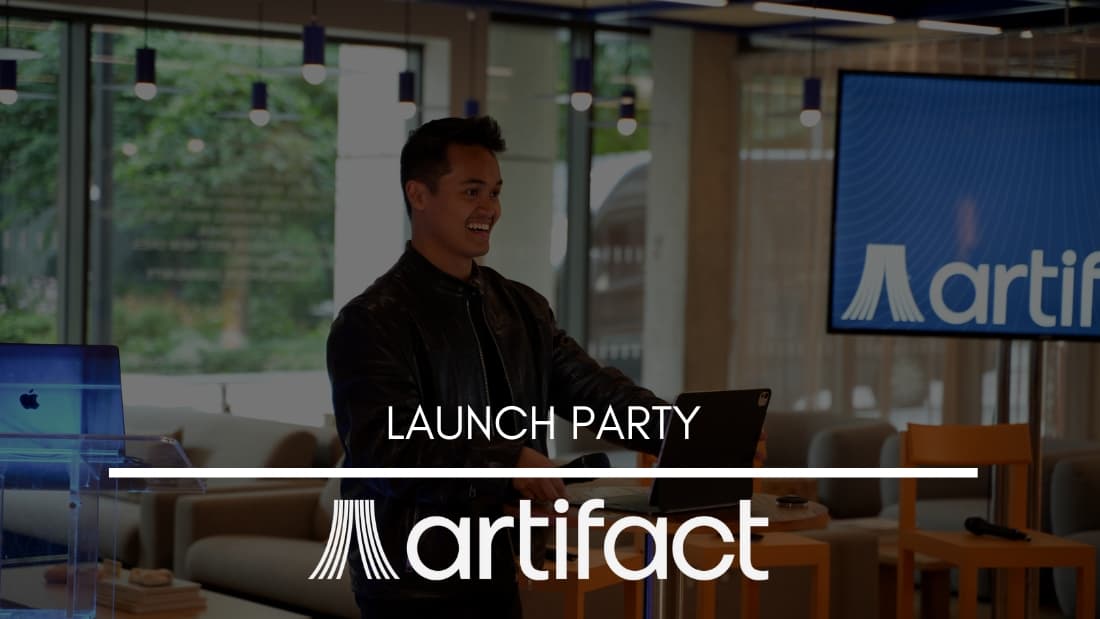 Artifact’s Launch Party: Energy, Innovation, and a Big Reveal logo