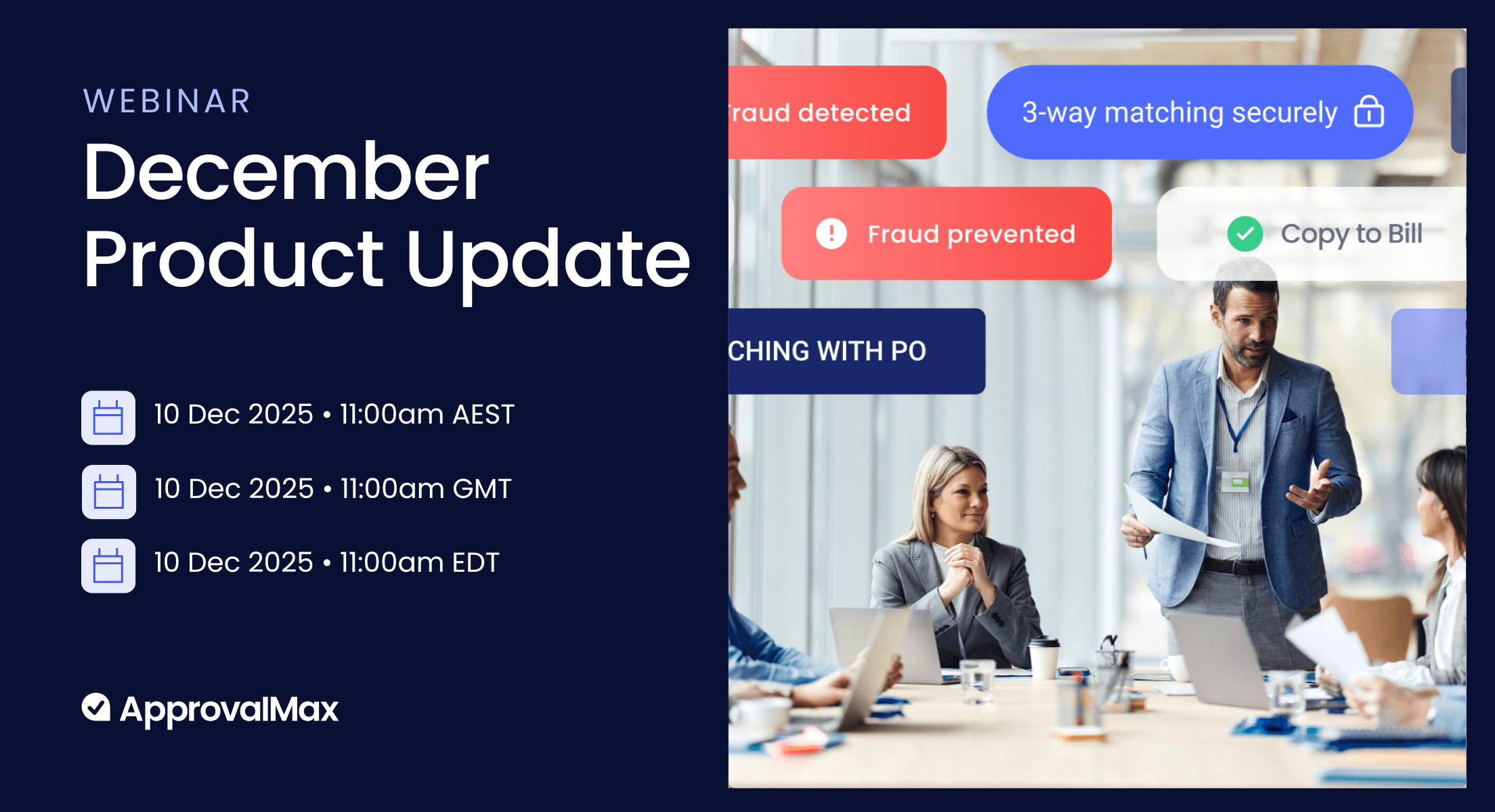 ApprovalMax December Product Update image