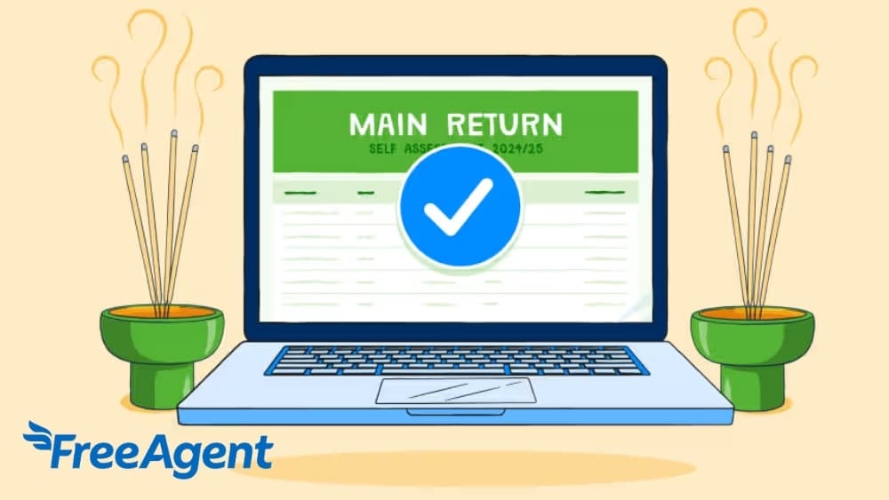 Keep calm during Self Assessment season logo