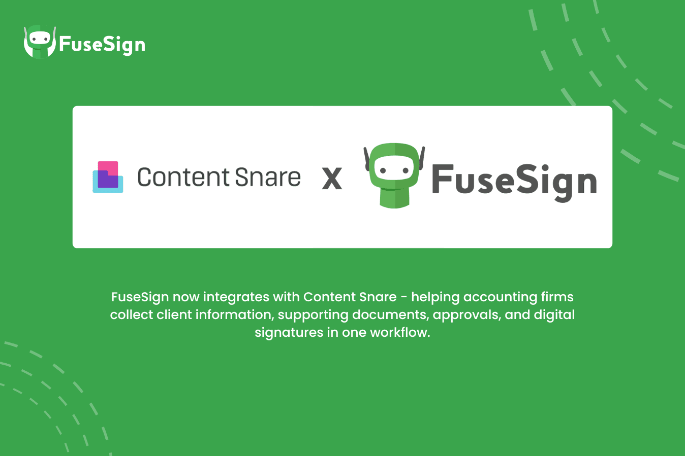 FuseSign and Content Snare launch integrated digital signing workflow for accounting firms image