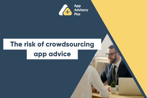 The risk of crowdsourcing app advice logo