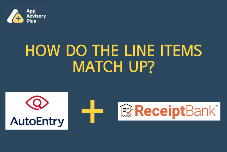 AutoEntry & Receipt Bank: How do the line items match up? logo
