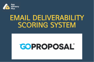 GoProposal Introduce Email Deliverability Scoring logo