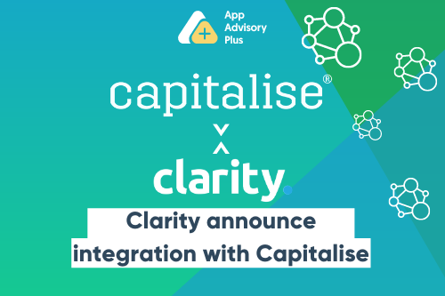 Clarity announce integration with Capitalise logo