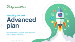 ApprovalMax introduces a new Advanced plan for establishing a higher level of control logo
