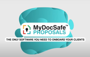 Introducing MyDocSafe Proposals logo