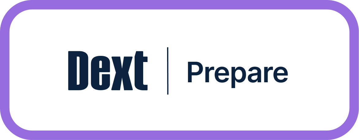Dext Prepare footer logo