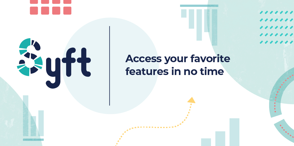 Syft: Access your favorite features in no time ⏰ logo
