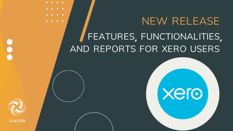 G-Accon introduces new Xero Budget reports and features to make accounting routine faster and easier logo