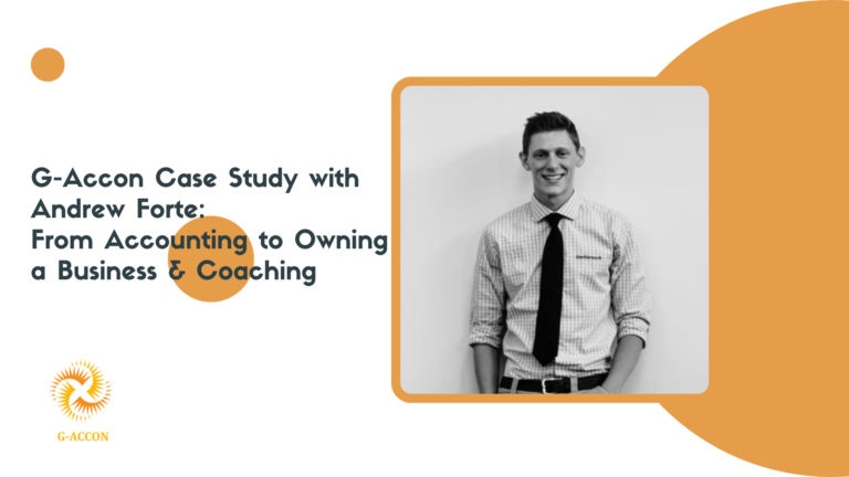 G-Accon Case Study with Andrew Forte: From Accounting to Owning a Business to Coaching image