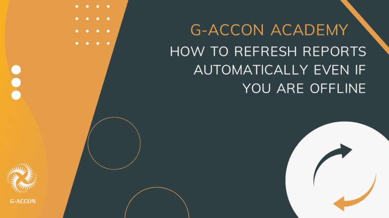 Keep your Xero and QuickBooks reports up-to-date with automatic refresh feature even if you are offline image