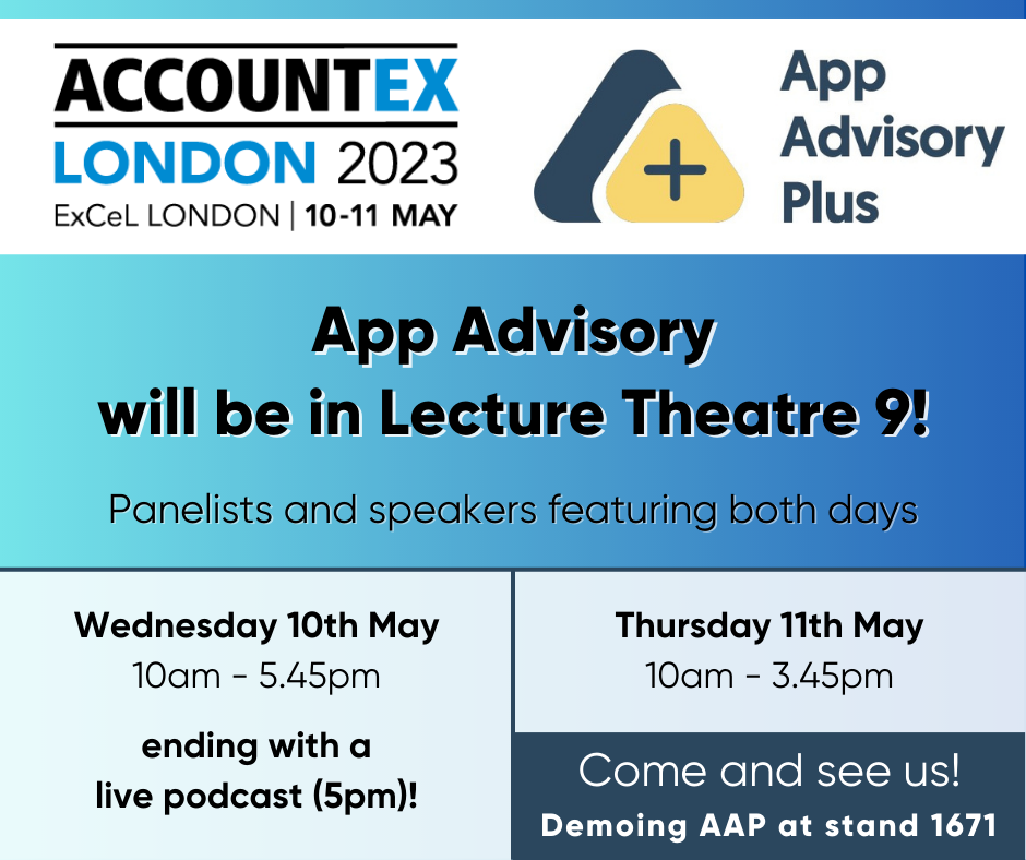 Join us at Accountex! 10th-11th May 2023 image