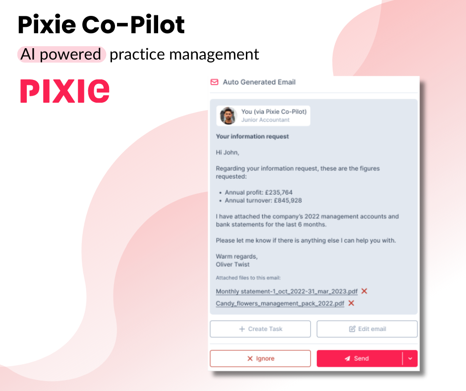 Pixie Leverages AutoGPT to Create AI-Powered Practice Management logo