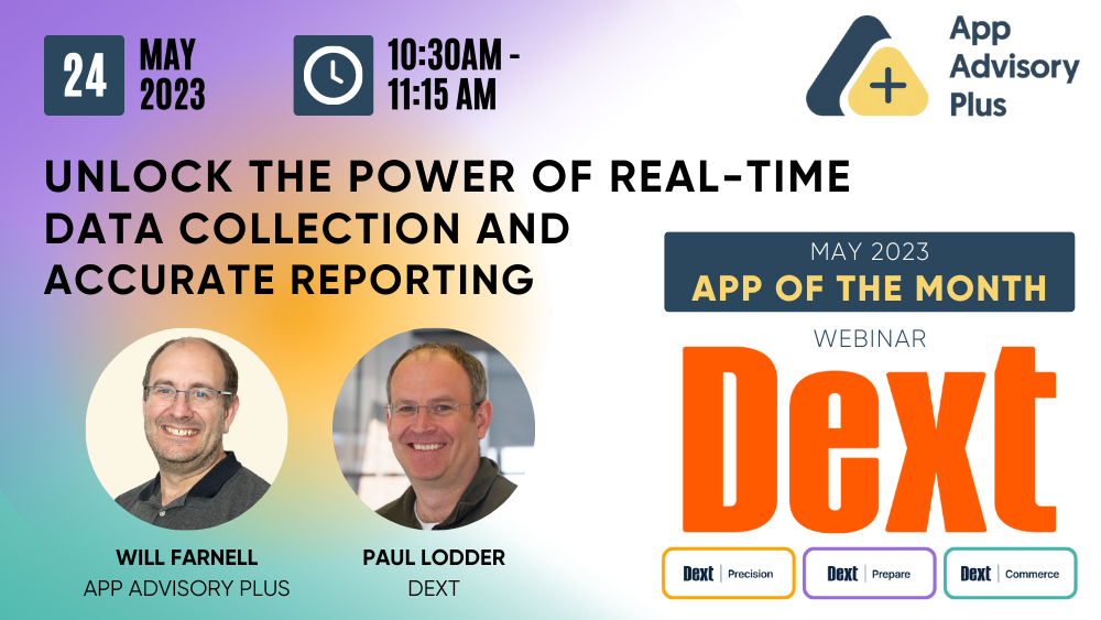 App of the Month: Unlock the power of real time data collection and accurate reporting with Dext logo