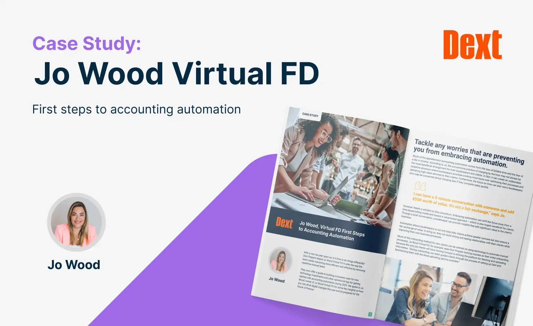 Jo Wood Virtual FD’s First Steps to Accounting Automation logo
