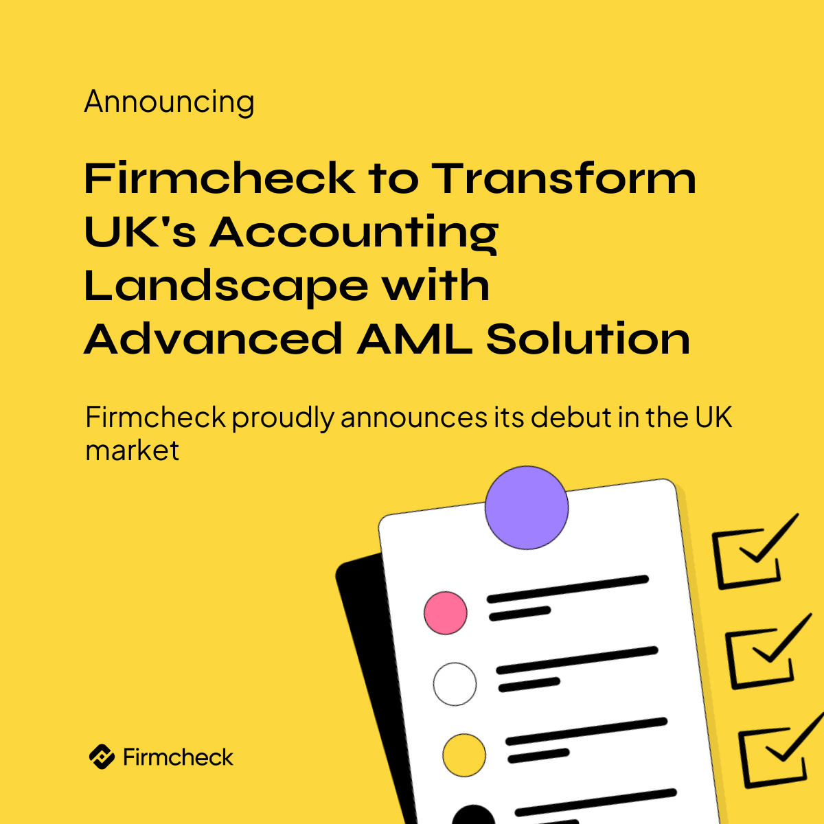 Firmcheck Set to Transform UK's Accounting Landscape with Advanced AML Solutions logo