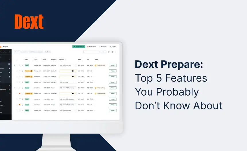 Top 5 Features in Dext Prepare You Probably Don’t Know About logo