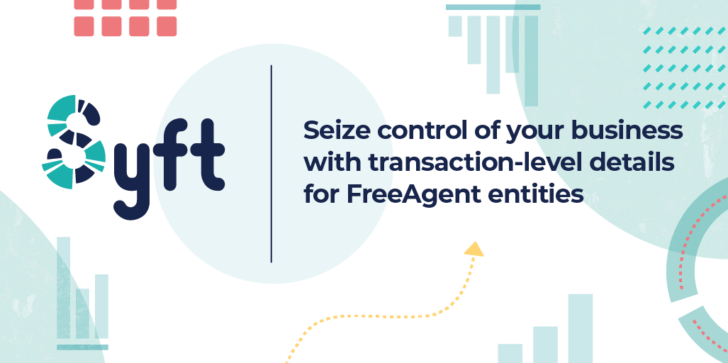 Syft: Seize control of your business with transaction-level details for FreeAgent entities 💪 logo