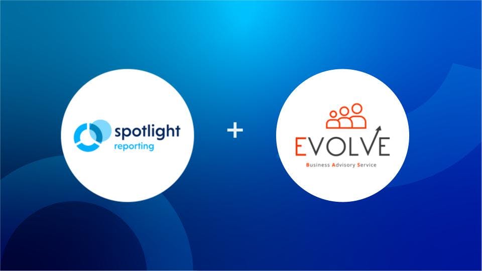 Spotlight Reporting: Evolve turns losses into gains with powerful visualisations and reporting logo