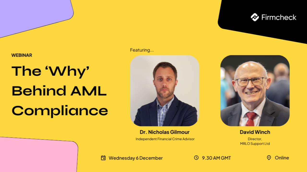 Firmcheck: The 'Why' Behind AML Compliance 💡 logo