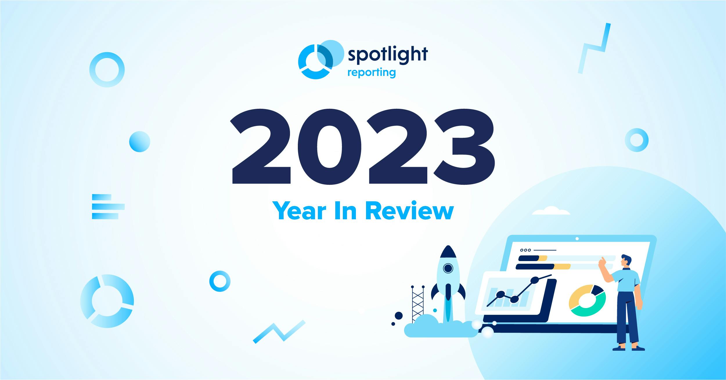 Spotlight Reporting in 2023: A Year of Innovation logo