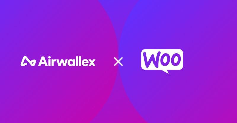Airwallex teams up with Woo logo