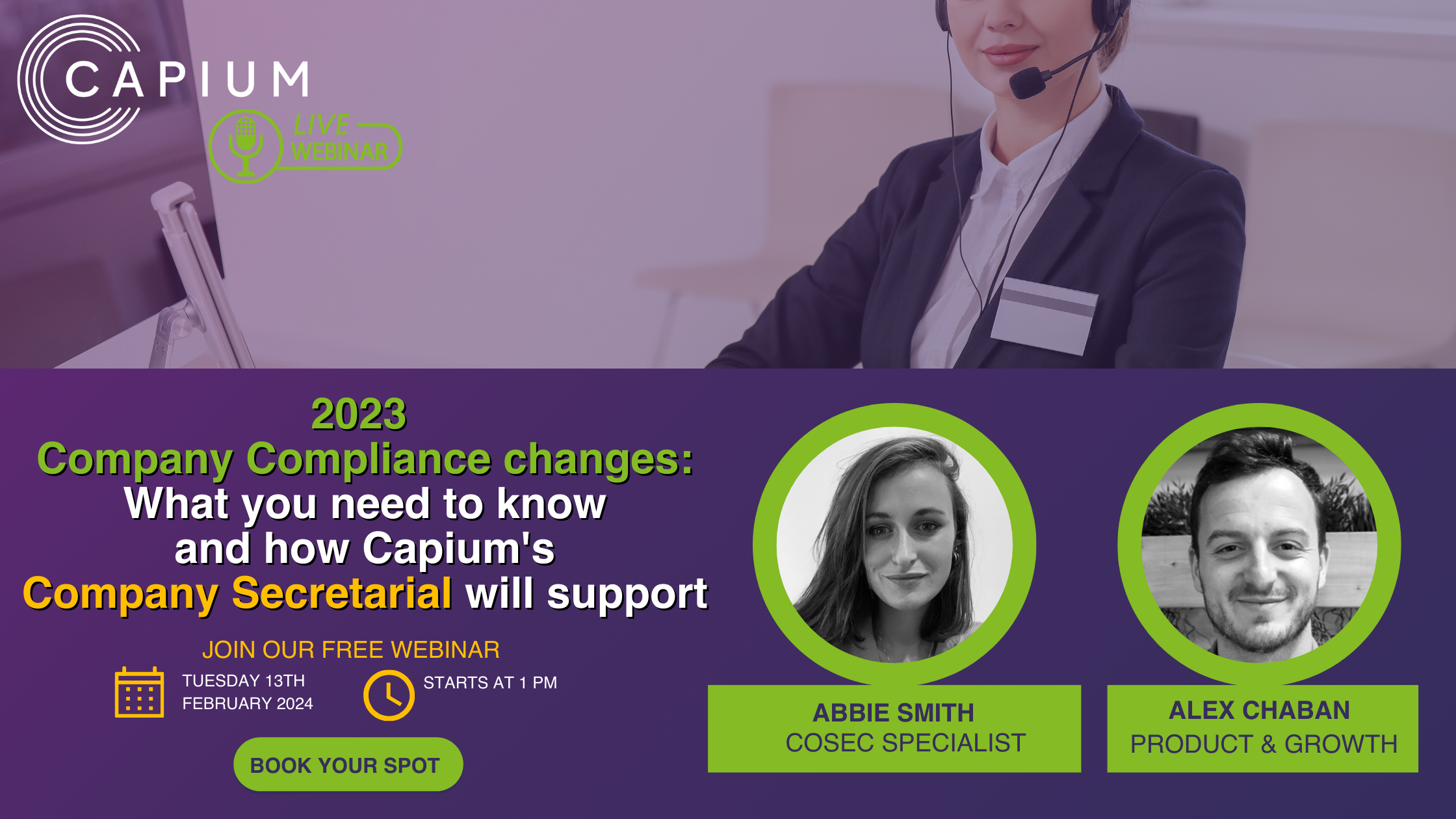 2023 Company Compliance changes: What you need to know and how Capium's Company Secretarial will support logo