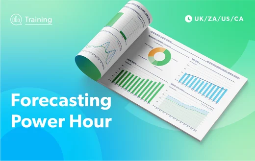 Spotlight Reporting Live Training: Forecasting Power Hour (UK/US/ZA/CA) logo