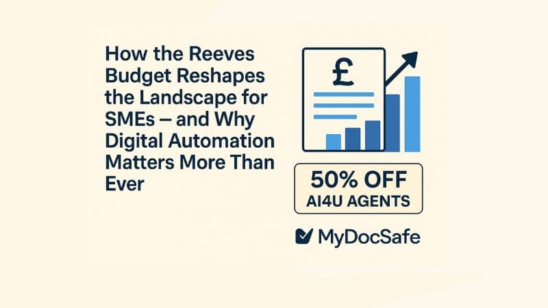 Reeves Budget: Reshaping the Landscape for SMEs logo