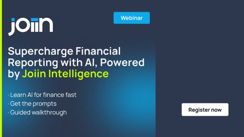Supercharge Financial Reporting with AI, Powered by Joiin Intelligence image