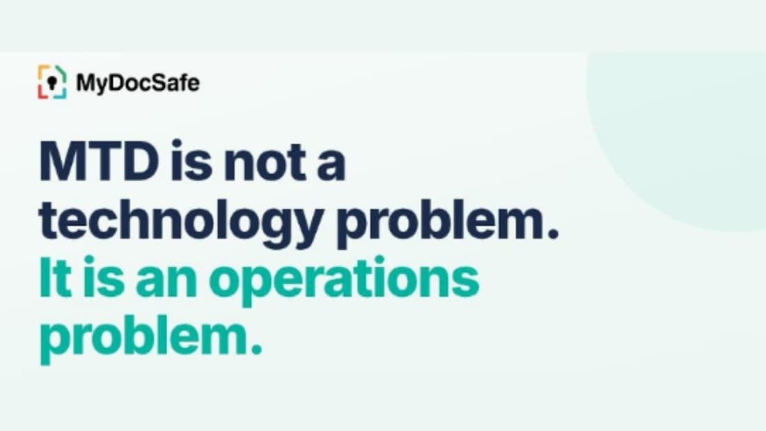 Making Tax Digital is not just a software problem. It is an operational one. image