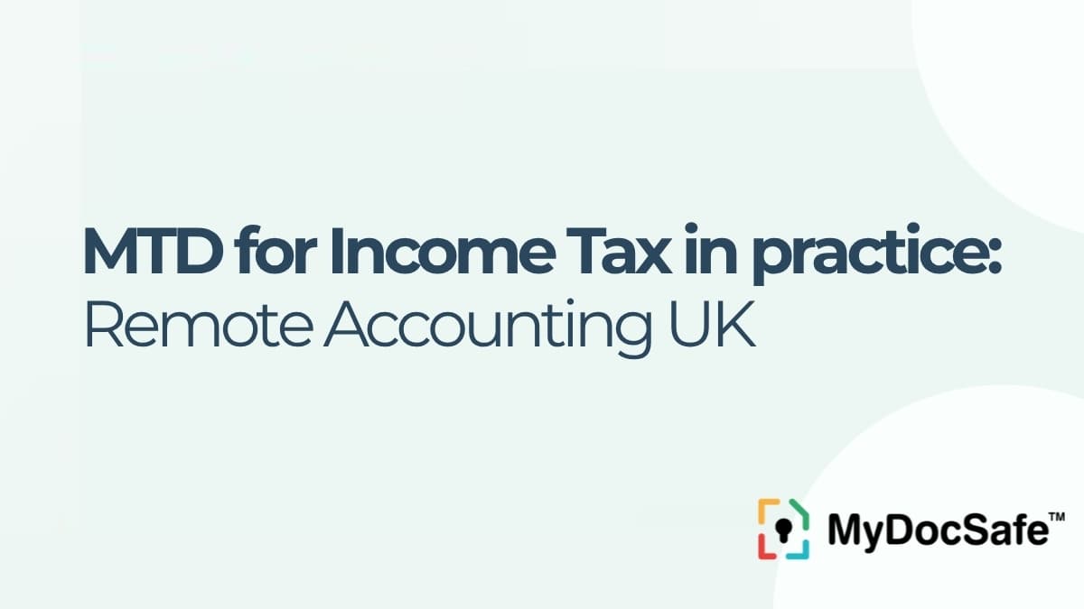 MTD for Income Tax in practice: Remote Accounting UK image