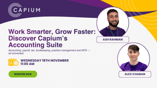Work Smarter, Grow Faster: Discover Capium’s Accounting Suite image